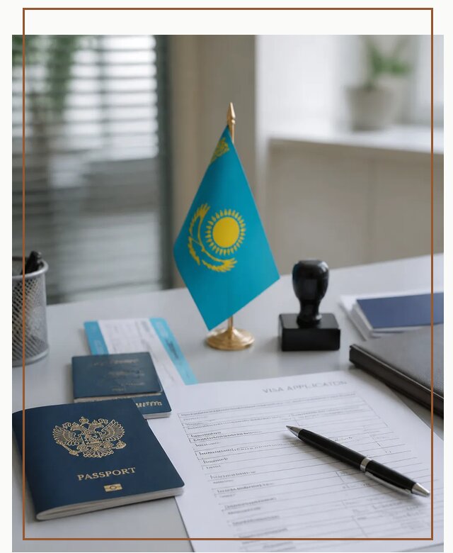 Оформление визы в Казахстан для поездки и работы в Находке