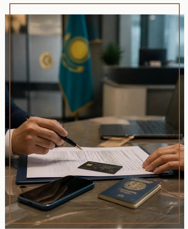 Открытие счета и банковской карты в Казахстане в Находке